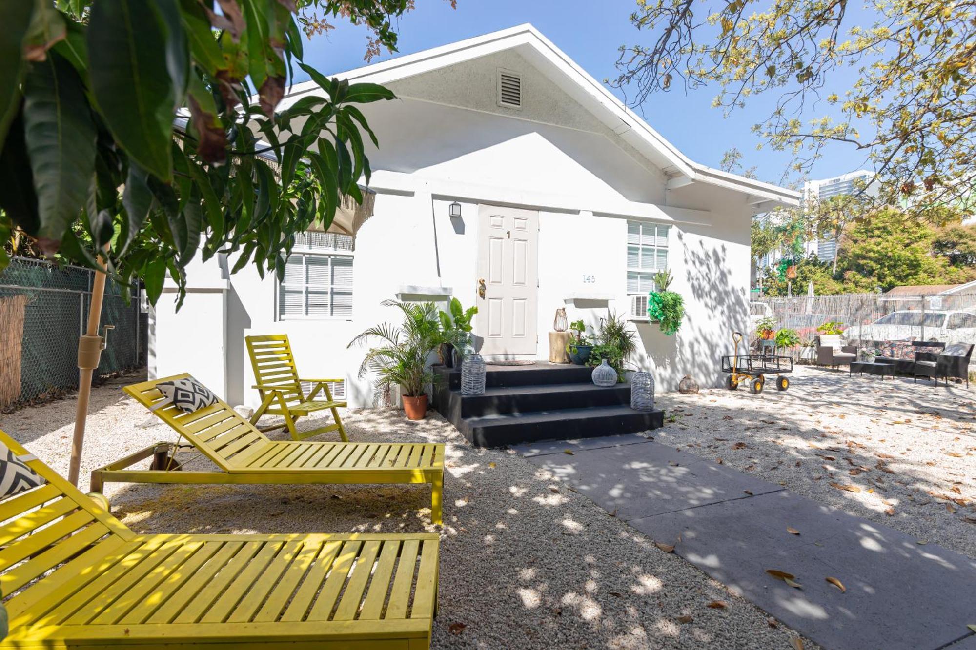 Studio Miami With Backyard - Heart Of Downtown And Wynwood Exterior photo